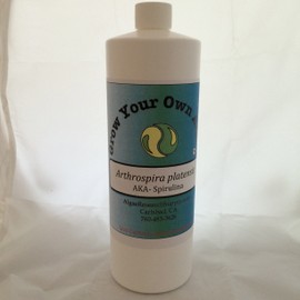 Algae Research Supply Spirulina Nutrient Media Grows 1000L of Algae Culture with Good Rates of Growth