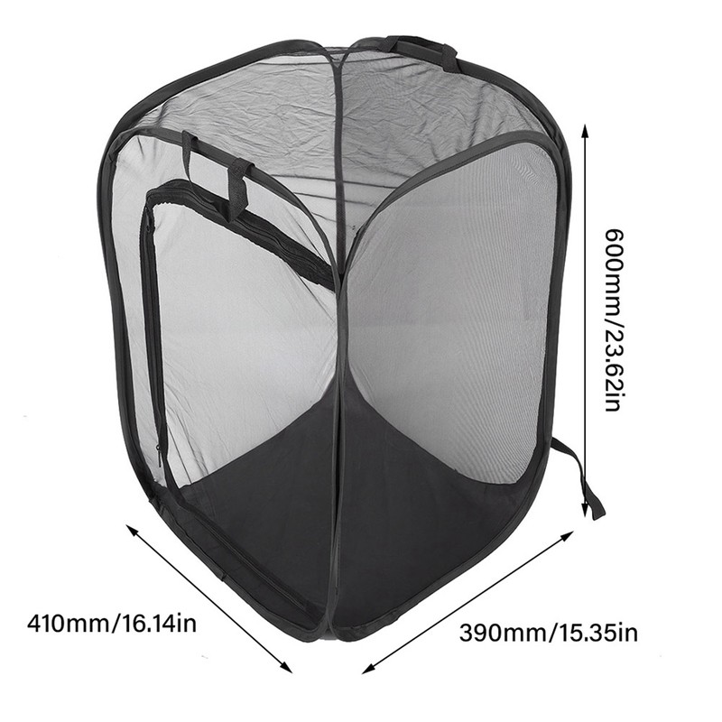 Foldable Stick Insect Cage Housing Enclosure Breeding Cages Net Cloth