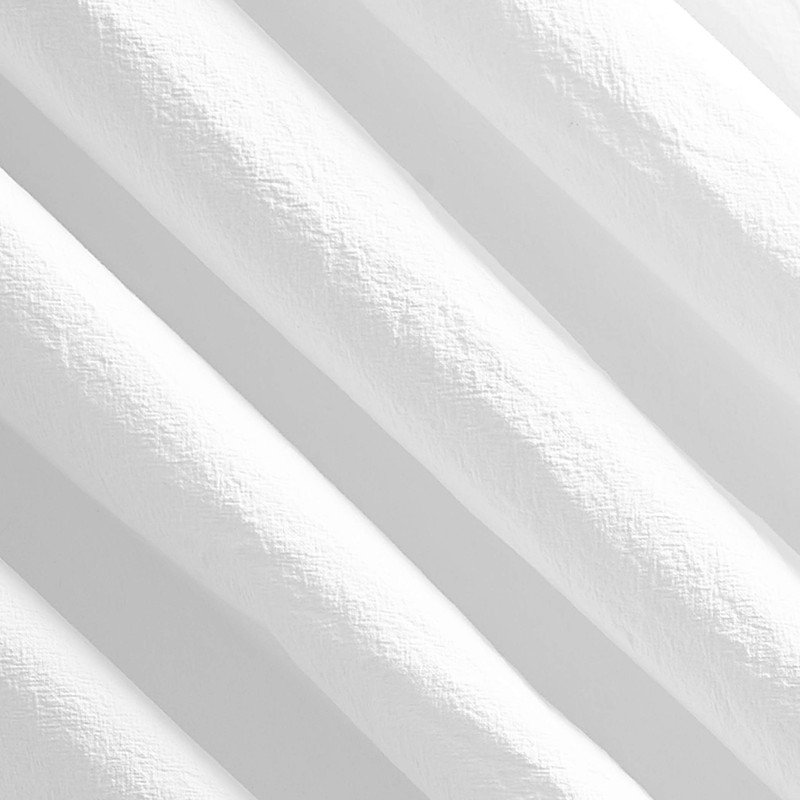 Archaeo Washed Cotton Twist Tab Curtain, 52" x 108", White