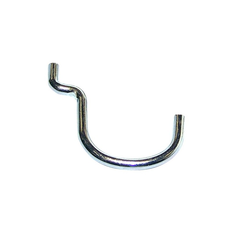 Crawford Lehigh 6PK 1-1/2"Curv Peg Hook