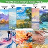 10 Pack Stretched Blank Canvases for Painting 18x24 100% Cotton