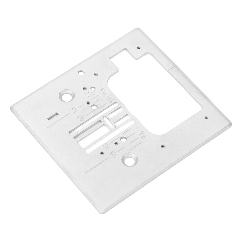 Sewing Machine Needle Plate 7.6x8.4cm Steel Needle Throat Plate for