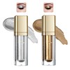 2PCS Metallic Liquid Eyeshadow Set – Glitter Gold & Starry