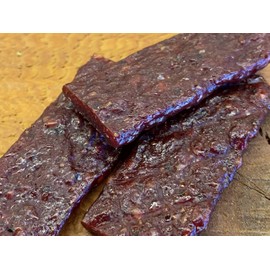 Exotic Jerky Snack Sticks and Kippered Jerky Strips Variety Pack - Venison, Elk, Bison - 8 pieces - Gluten Free, NO MSG