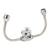 Faucet Mounted Eyewash Station Double Nozzle Emergency Eye Wash Unit