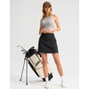 SANTINY 16" Golf Skorts Skirts for Women with 4 Pockets