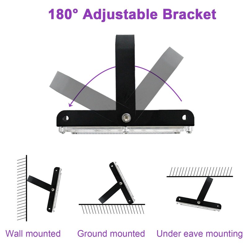 UV Black Light Spotlight 300 W, LED Black Light Lamp