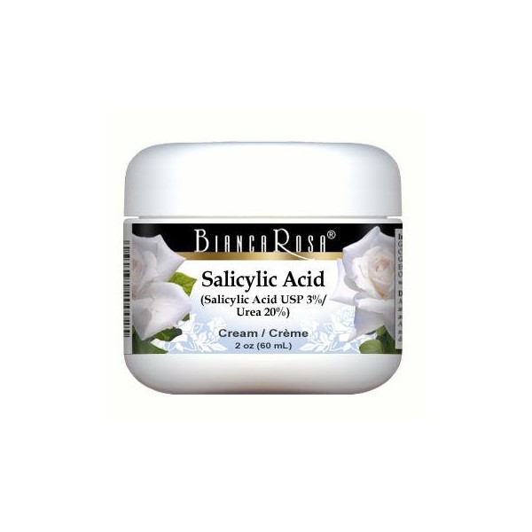 Salicylic Acid USP (Beta Hydroxy Acid BHA) (3%), Urea (20%)