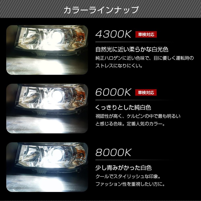 信玄 純正交換用HIDバルブ D4R 6000K 2本セット ヘッドライト