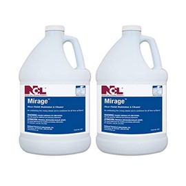 NCL Mirage Neutral Floor Finish Maintainer & Cleaner 1 GAL [Set of 2]