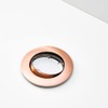NCC-Licht Set of 6 Recessed Spotlights Brushed Copper Diameter 68