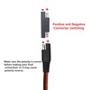 AEISVIK SAE Connectors to SAE Polarity Reverse Adapter Quick Disconnect