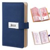 Wuhonghao Budget Planner German, Savings Book for Money with Lock,