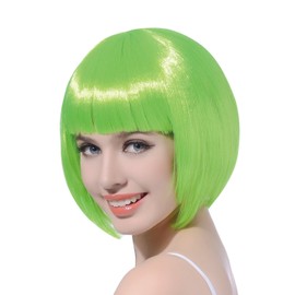 Free Beauty Short Bob Wig, Small Face, For Cosplay, Straight Disguise, Imechen, Cute, 9 Colors Available