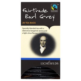 Lichfields Fairtrade Earl Grey 20 Tea Bags 40g (Pack of 6 x 20s)