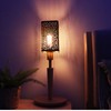 Lamp Shade Wrought Iron Hollow Design Modern Style Detachable Table