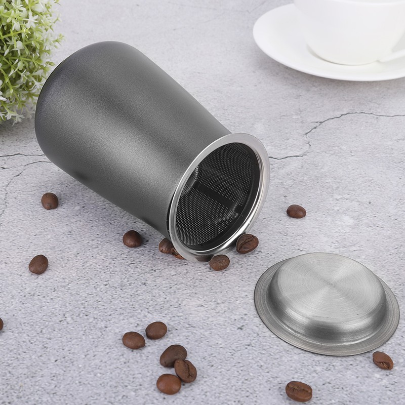 Stainless Steel Manual Coffee Powder Strainer Filter Coffee Making Accessories