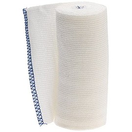 Medline Non-Sterile Swift-Wrap Elastic Bandages with Self-Closure, Ideal for Wound Care, 4" x 5 yd., Pack of 50