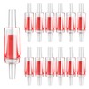 Pack of 12 check valve aquariums, disposable check valves, plastic