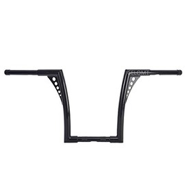 14'' Rise 1-1/4'' Batwing Ape Hanger HandleBar Fit Harley Sportster XL Softail FLST FXST Gloss Black