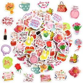 Mother's Day Foam Stickers Happy Mother's Day Sticker for Craft Party Decoration 300Pcs