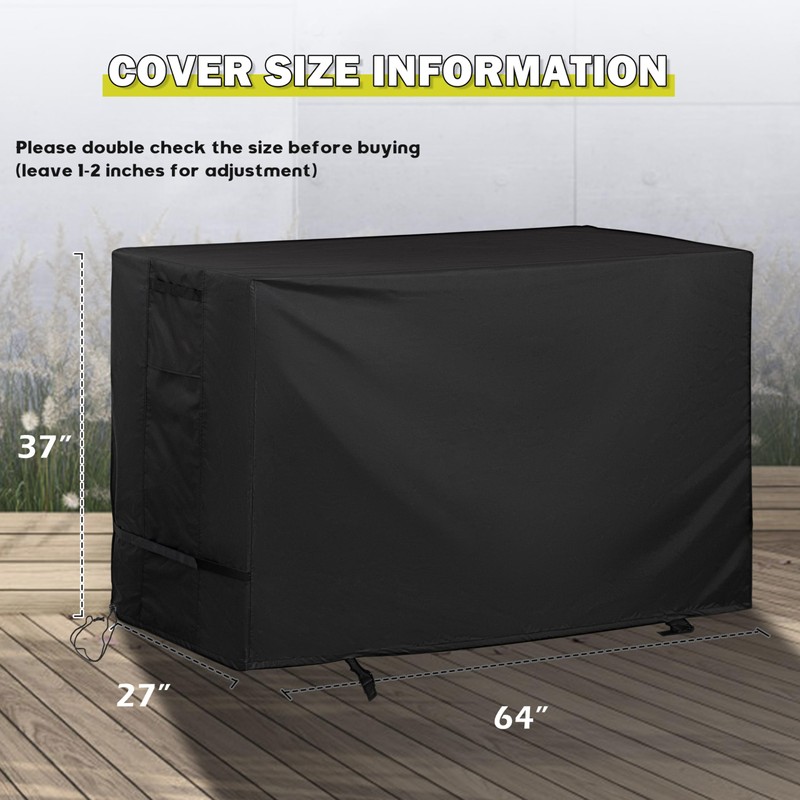 Starcrew Griddle Cover for Royal Gourmet GB8001B 8-Burner Gas Grill,