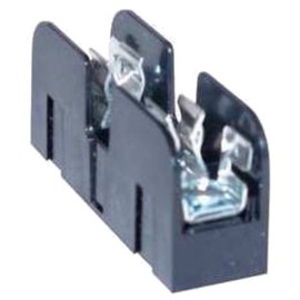 Mersen 60301J Class J Non-Spring Reinforced Fuse Block with Box Connector, 2-14 Al/Cu Wire Size, 30 Ampere, 1 Pole