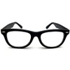 Wellington Sunglasses Reinforced Frame Unisex Unisex, Black x Clear