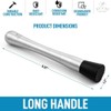 Zulay Kitchen (8 inch) Stainless Steel Muddler for Cocktails