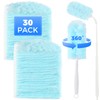 30PCS Duster Refills Compatible with Flash, 360° Fluffy Dust Magnet