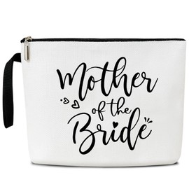 ZSHFMY Cosmetic Bag for Mom, Mother of the Bride Cosmetic Bag, Inspirational Gifts for Women Mother, Mom Gifts from Daughters Sons, Appreciation Gifts for Women, Bulk Supplies Cosmetic Bags - 041