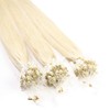 hair2heart Microring Extensions Echthaar glatt - 25 Strähnen 1g 40cm