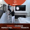 CS 6 Pack Extra Large Plastic Dust Sheets for Decorating