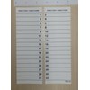 LV Circuit Breaker Panel Directory Labels/Decals/Stickers, Replacement for Federal Pioneer