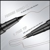 Curved Eyebrow Pencil Curved Eyebrow Pen Dual-Ended Micro-Fork-Tip and Precise