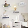 Moco Moment Floating Bookshelf Wall Mounted Bookshelf Invisible Bookshelves Metal