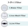 VIWINVELA 3 IN 1 Indoor Dryer Vent Kit Filter Bucket