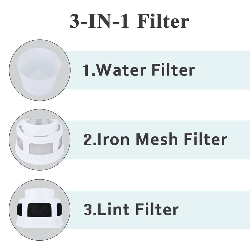 VIWINVELA 3 IN 1 Indoor Dryer Vent Kit Filter Bucket