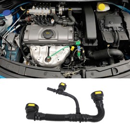 Engine Vent Hose 1192WZ Universal Vent Hose Fits C2 C3 C4 1.4L 16V ET3J for 206 207 307 1007