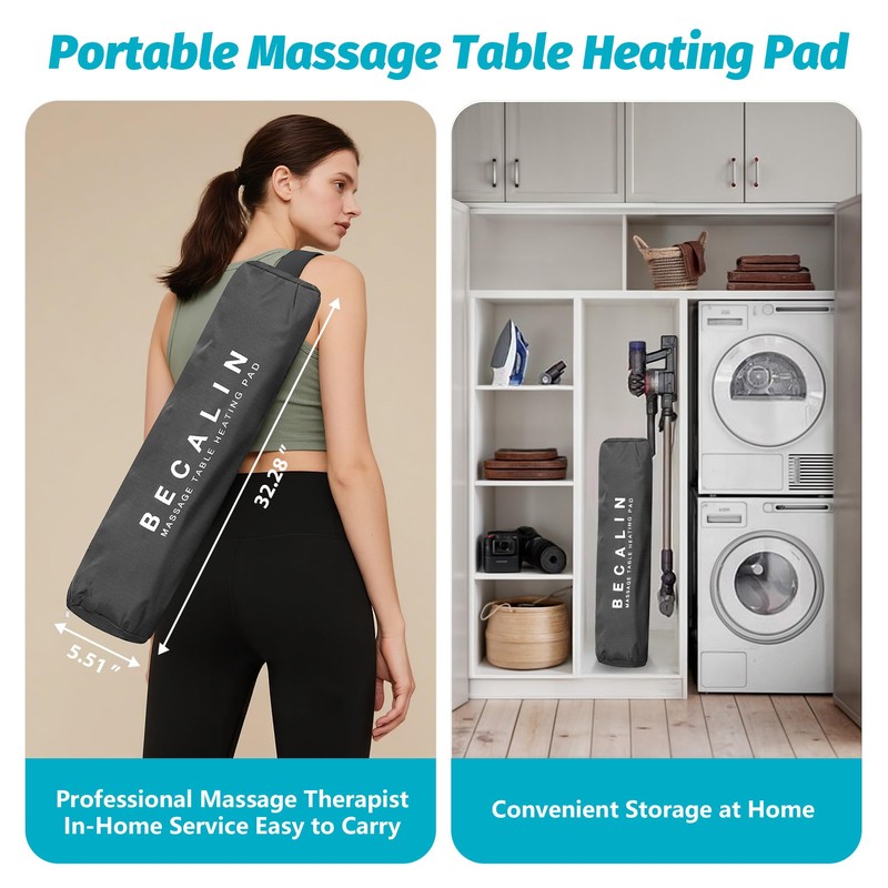 Massage Table Warmer Heating Pad Professional SPA Massage Bed Warmer