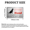 Raxfekro Caution Dog Sign 30 x 20 cm Dog Signs