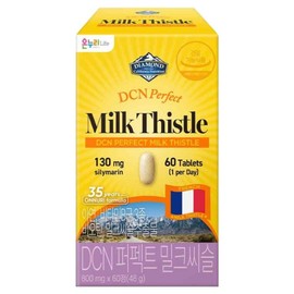 DCN Perfect Milk Thistle, 1 unit, 60 tablets / DCN 퍼펙트 밀크씨슬, 1개, 60정