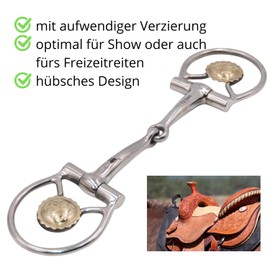 Amesbichler Reitsport Futurity Dee Snaffle Bit Western Bit