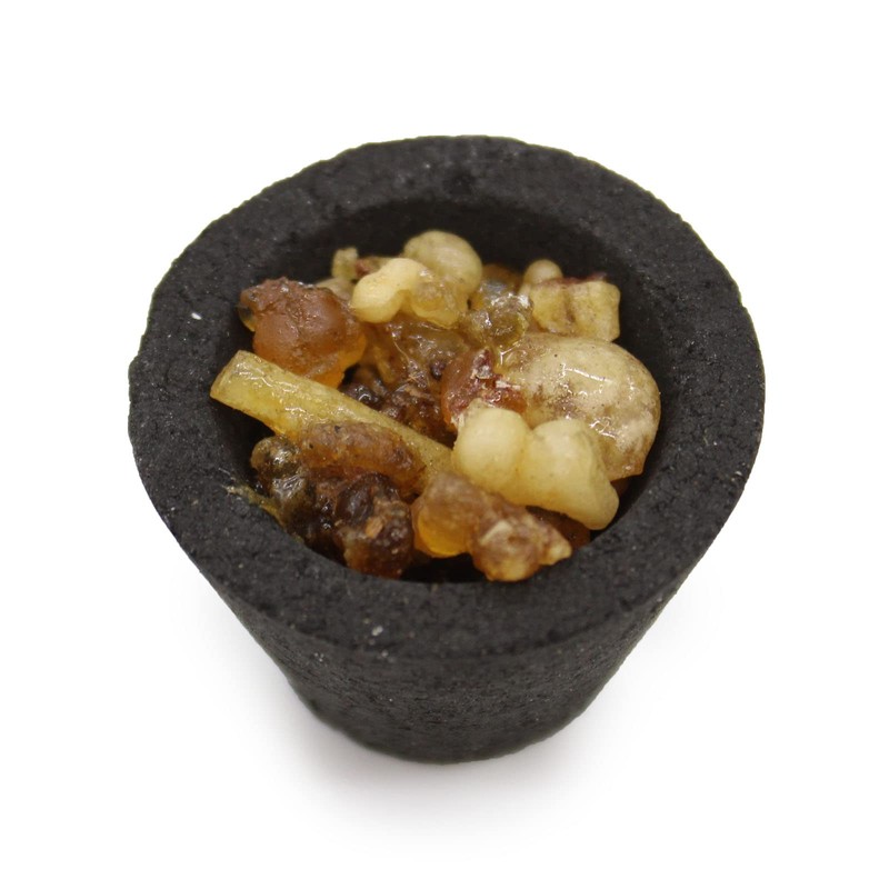 Banjara Incense Resin Cups - 6 Cups - Handmade -