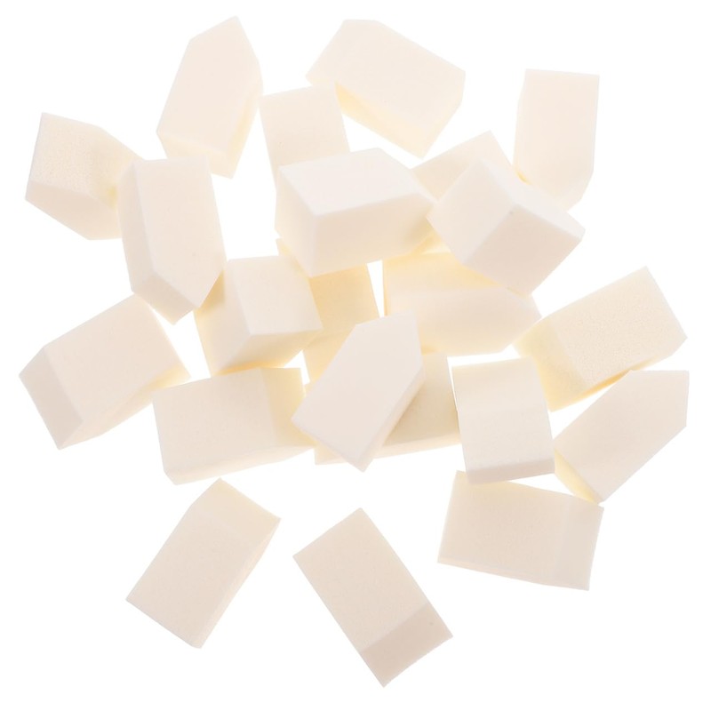 Beaupretty 100pcs Small Puff Cushion Foundation Cushion Puff Blending Sponge