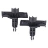 NewYall Pair Bottom Bonnet Lower Latch Locking Mechanism for Smart