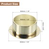 sourcing map 1 Pcs 1.18 inch (30mm) Nylon Desk Grommets,