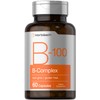 Horbäach B-100 Complex Vitamin | 60 Capsules | Non-GMO and