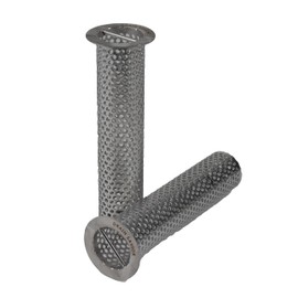 Drain Savior - 2" Commercial Floor Drain Strainer, 8" Tall, Cylindrical Mesh 316 Stainless Steel, Ideal for Restaurants, Commercial Kitchens, Manufacturing Plants