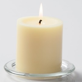 Richland® 3" X 3" Hand Poured Ivory Pillar Candle Set of 48